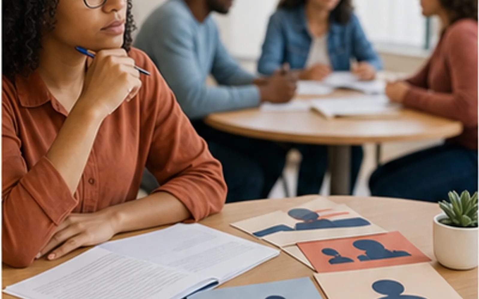 Estudante e orientadora avaliando protocolo de pesquisa, consentimento e proteção de participantes