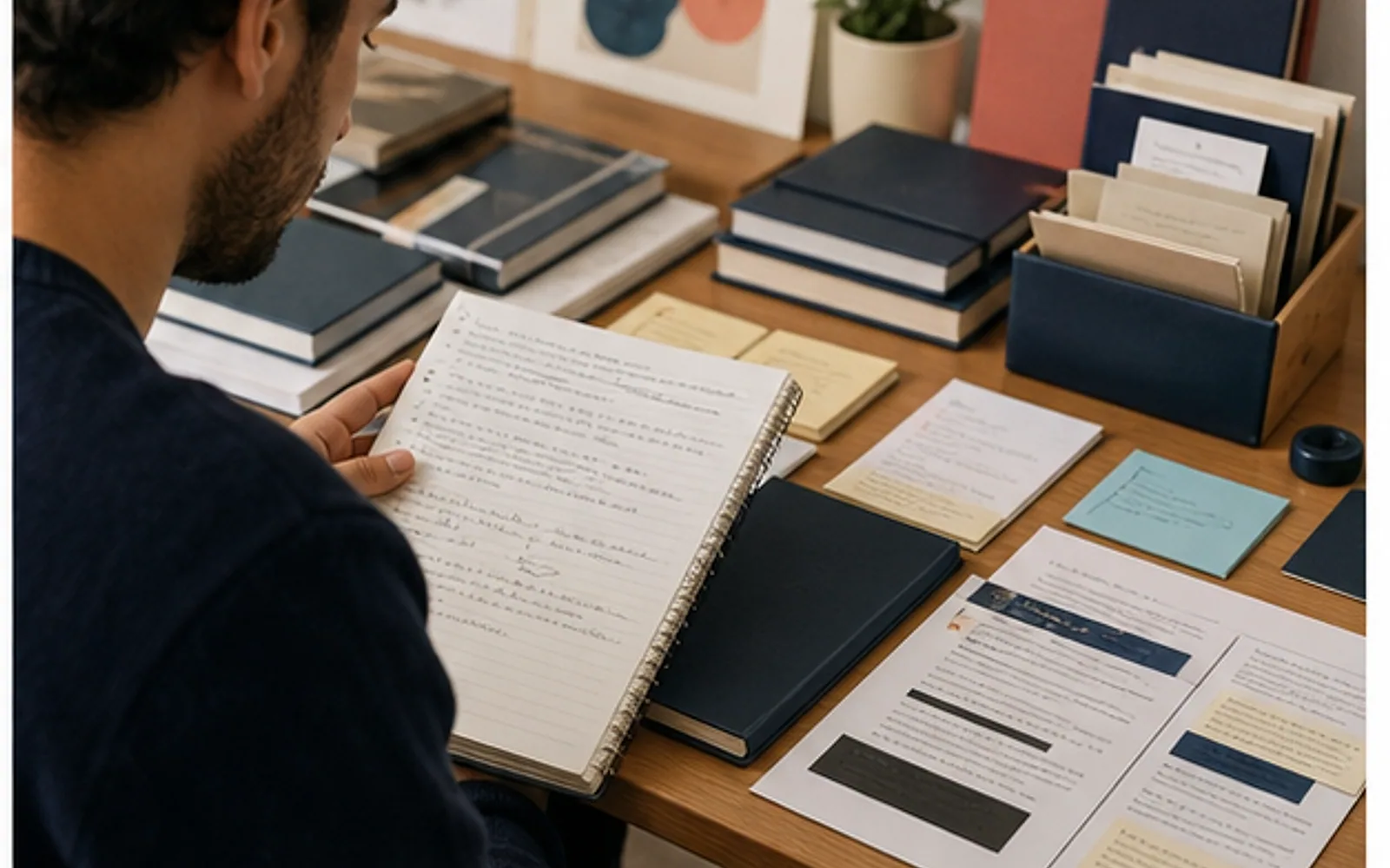 Doutoranda articulando textos psicanalíticos clássicos, debates contemporâneos e notas de tese