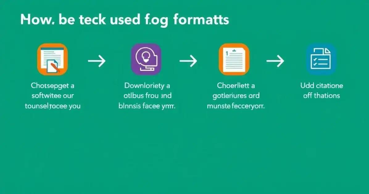 Como Utilizar Softwares para Formatar o TCC