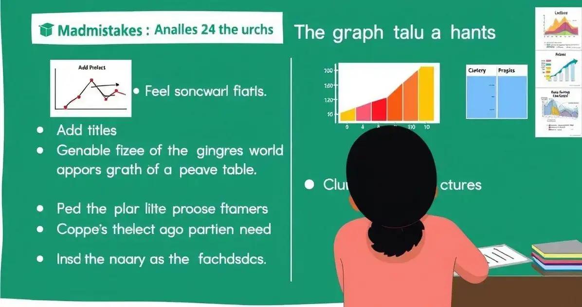 Erros comuns na utilização de gráficos e tabelas