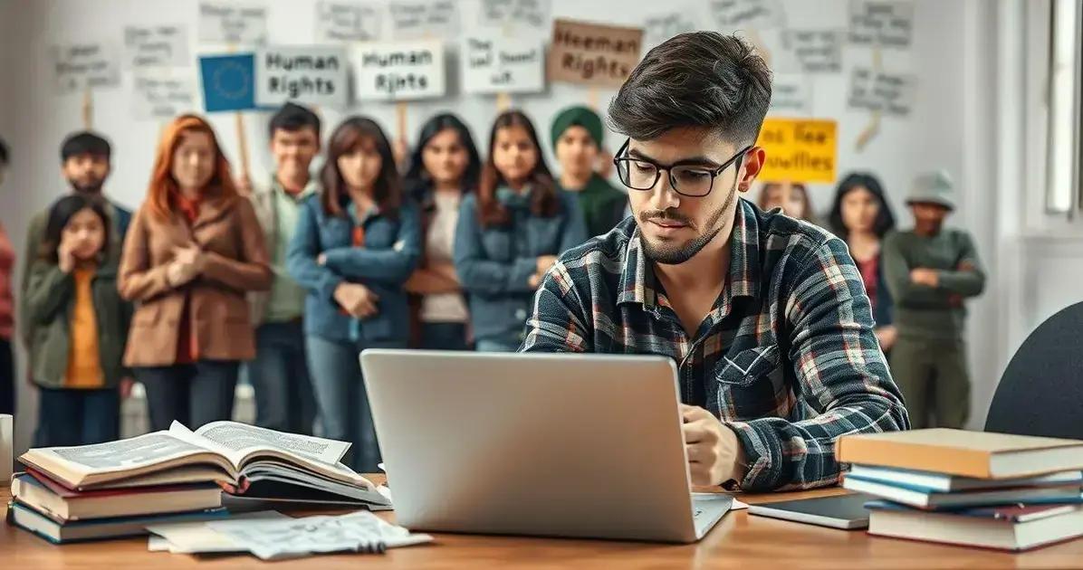 Escolhendo um tema para o TCC sobre Direitos Humanos