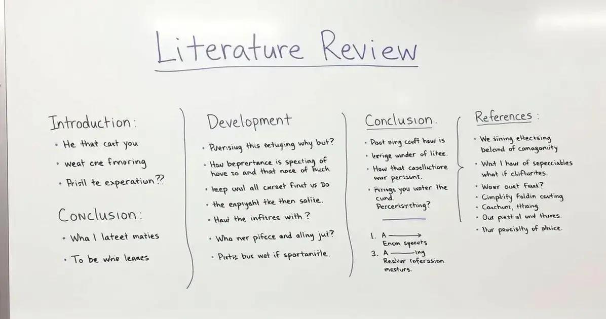 Estrutura da Revisão de Literatura