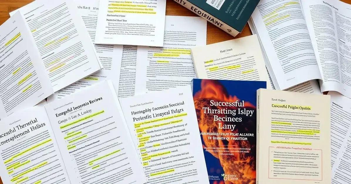 Exemplos de Revisões Teóricas Bem-Sucedidas