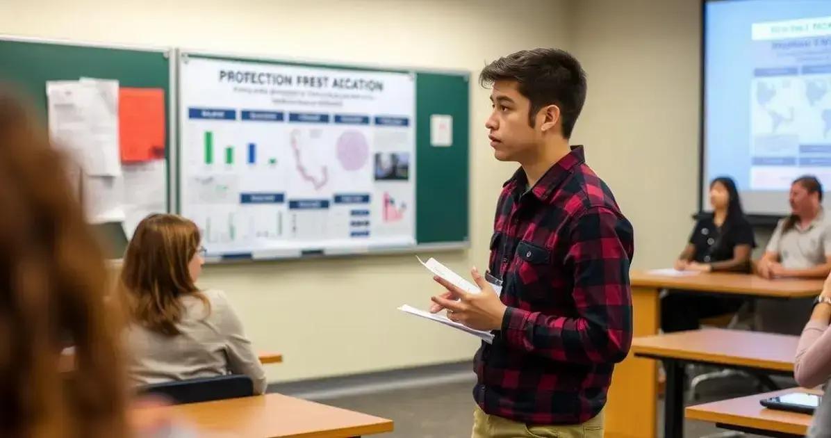 Expectativas acadêmicas e a apresentação dos resultados