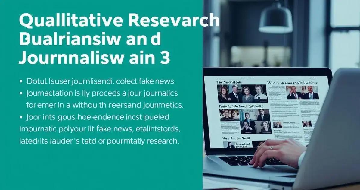 Guia Para Fazer Uma Pesquisa Qualitativa Sobre Jornalismo e Fake News