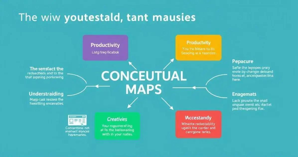 Importância dos mapas conceituais no TCC