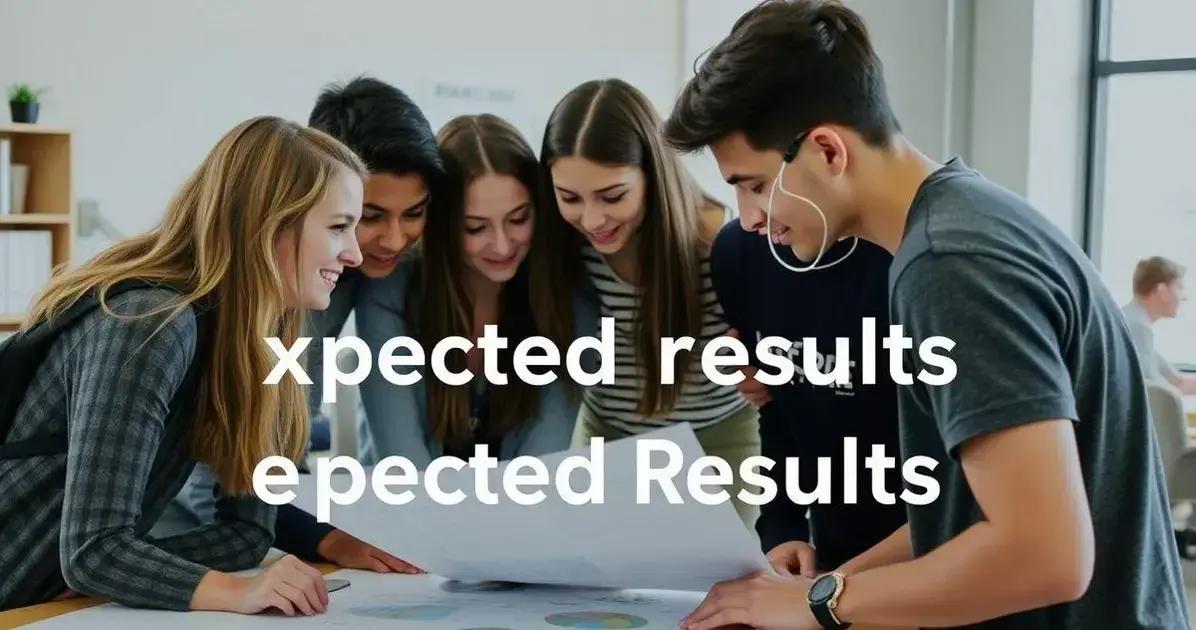 Importância dos resultados esperados no TCC