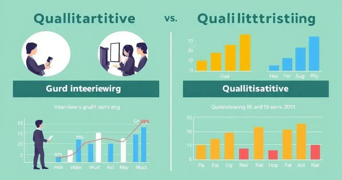 Metodologia Qualitativa vs Quantitativa