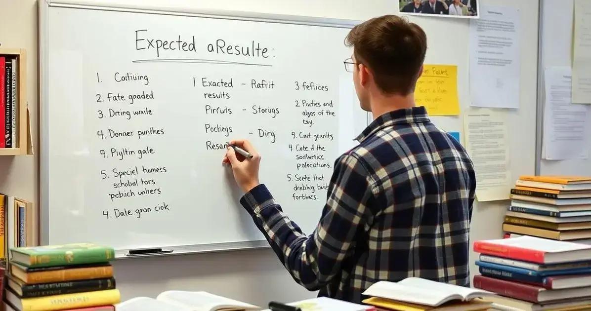 Principais dicas para definir resultados esperados