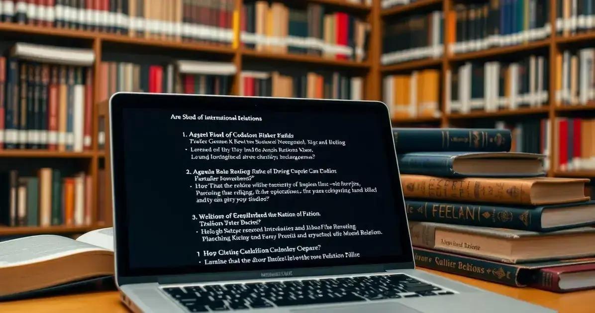 Referências e Fontes na História das Relações Internacionais